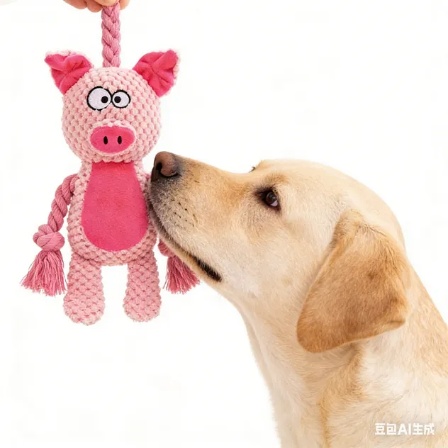 Aplicación de Juguete de peluche chirriante