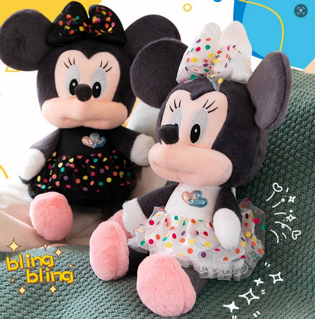 Nuevos juguetes de peluche y relleno de perro bebé coloridos, juguete suave de peluche para perro