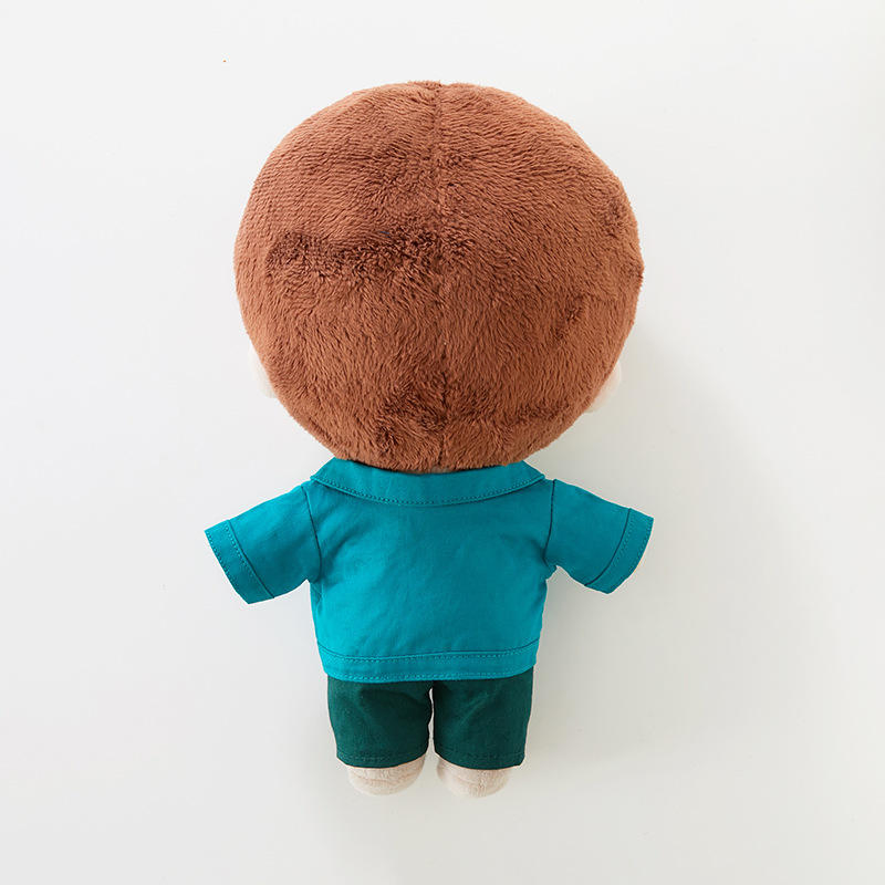 Diseño de muñeca Ldol de algodón orgánico personalizado, juguete de peluche de mascota lindo