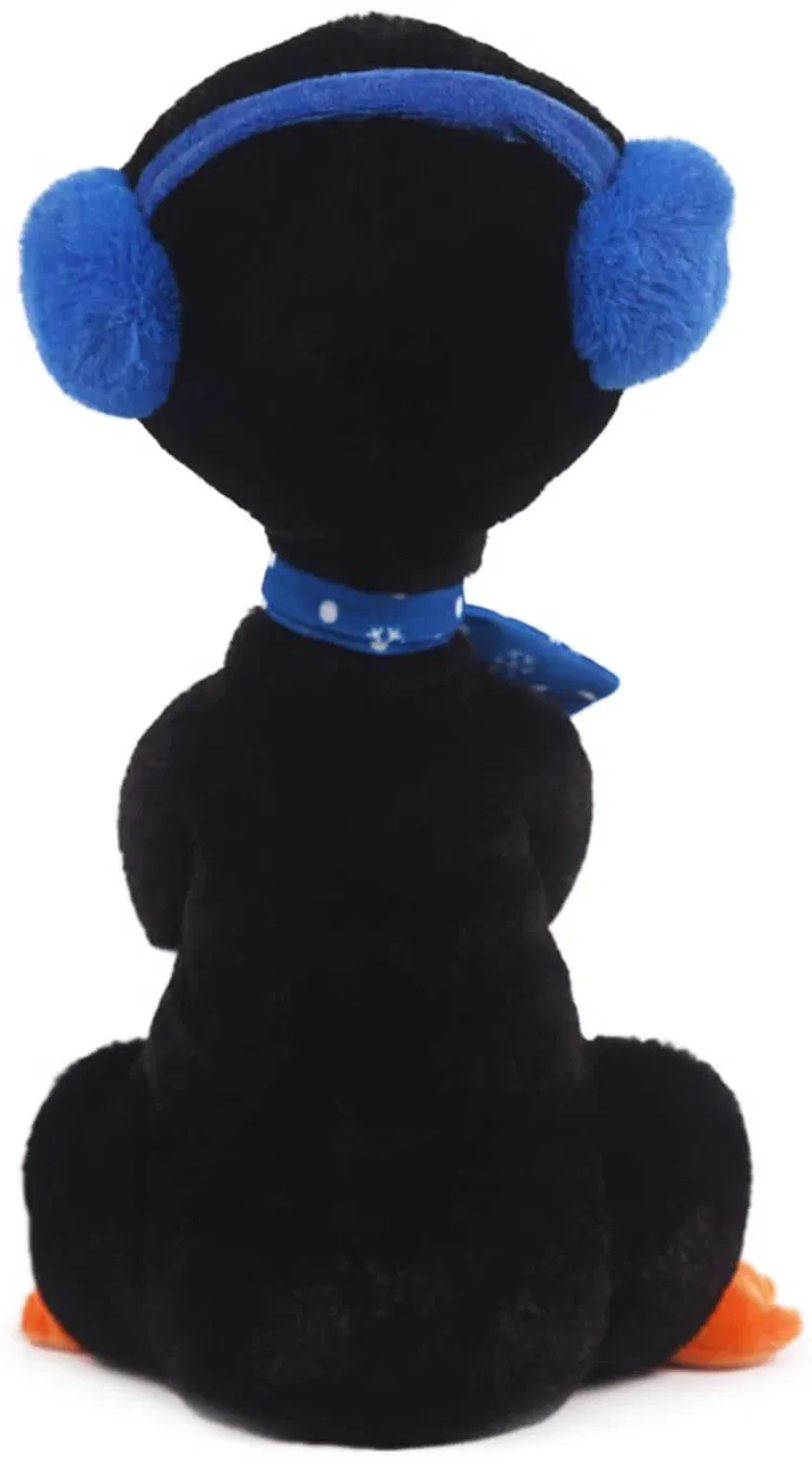 Navidad LED Papá Noel 14inches Animado Eléctrico de Peluche Juguetes Musicales de Regalo