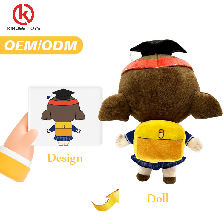 Personalizado 10-20cm Animal de Peluche Figura de Juguete Lindos Muñecos de Peluche Personalizados Personaje de Anime Regalo de Muñeco de Peluche Suave para Niños