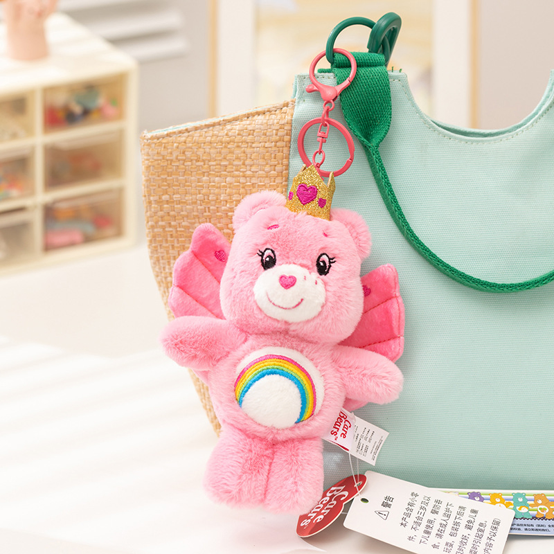 Llave de oso de peluche volador personalizado al por mayor, juguete, regalo para niños