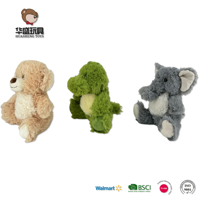 OEM ODM Muñeco de peluche personalizado de oso lindo y caricaturesco, juguete de animal de peluche personalizado