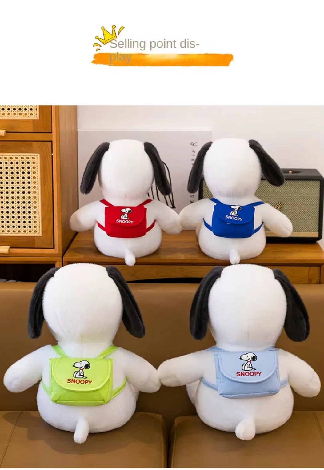 Juguetes de peluche de perro, muñecos de máquina de garra, regalos para niños, juguetes de peluche de personajes de dibujos animados, animales de peluche de perro para niños y niñas