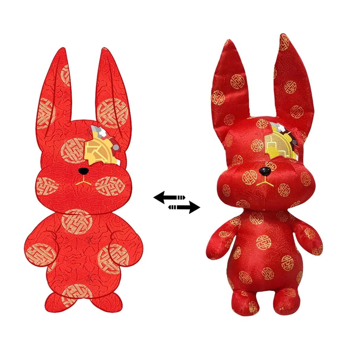 Juguete de peluche personalizado y personalizable para todas las razas de perros