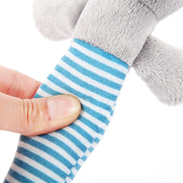 Juguetes de peluche ecológicos para mascotas con sonido, accesorios para el juego de perros