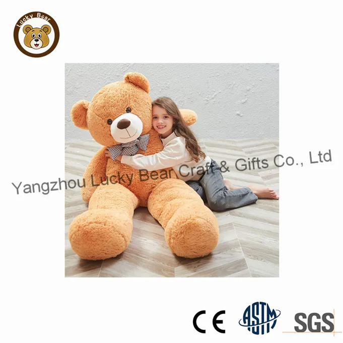 Gran enorme grande oso de peluche marrón juguete de regalo para niños