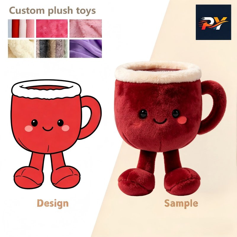 Juguete de peluche personalizado de algodón orgánico, fantasma, productos de Halloween, juguete de peluche personalizado