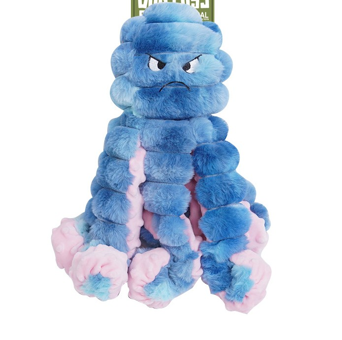 Nuevo Precio Mayorista Juguete de Morder de Peluche Squeakey Interactivo para Perros Octopus