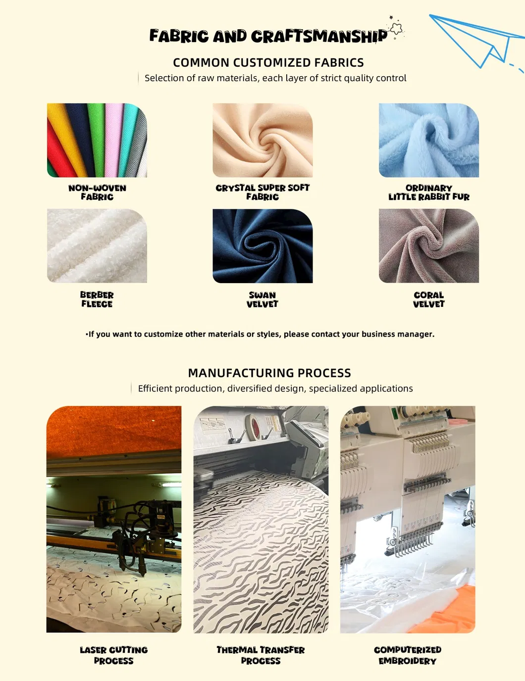 Diseño y fabricación de juguetes de peluche