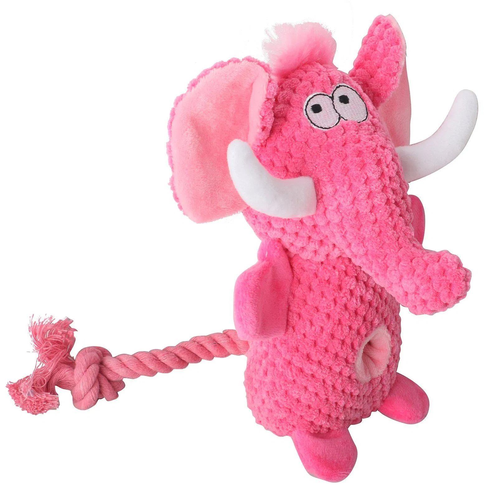Juguete de perro de peluche Snuffle Elephant suave, interactivo y chirriante con golosinas ocultas, diseño personalizado OEM para entrenamiento y diversión