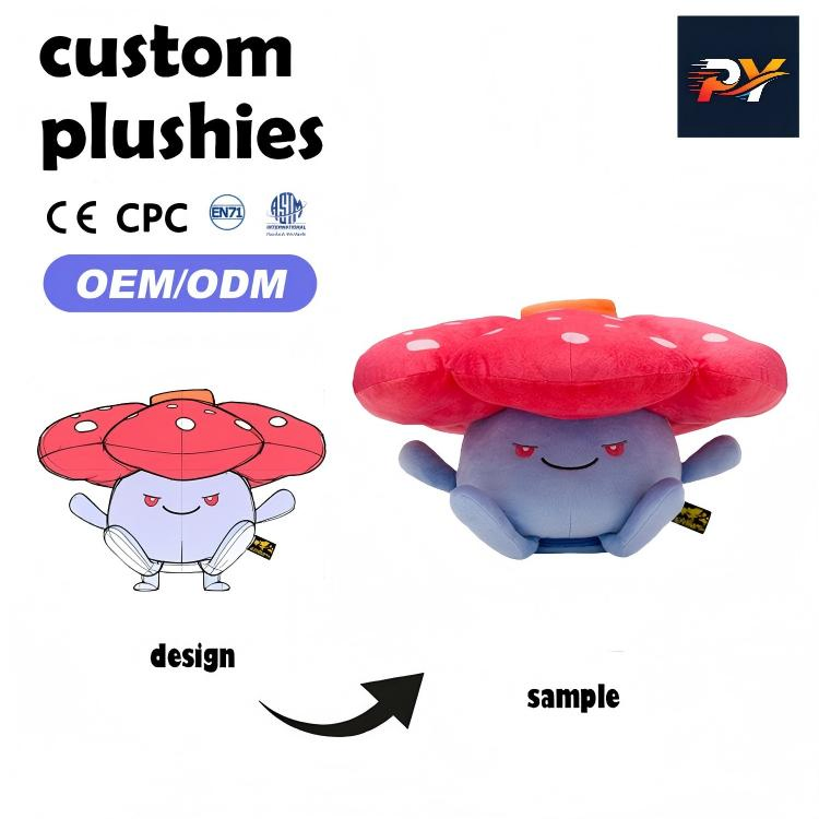 Juguete de peluche personalizado de oso polar blanco, relleno de algodón PP ecológico, técnica de bordado utilizada, juguete de peluche de alta calidad personalizado