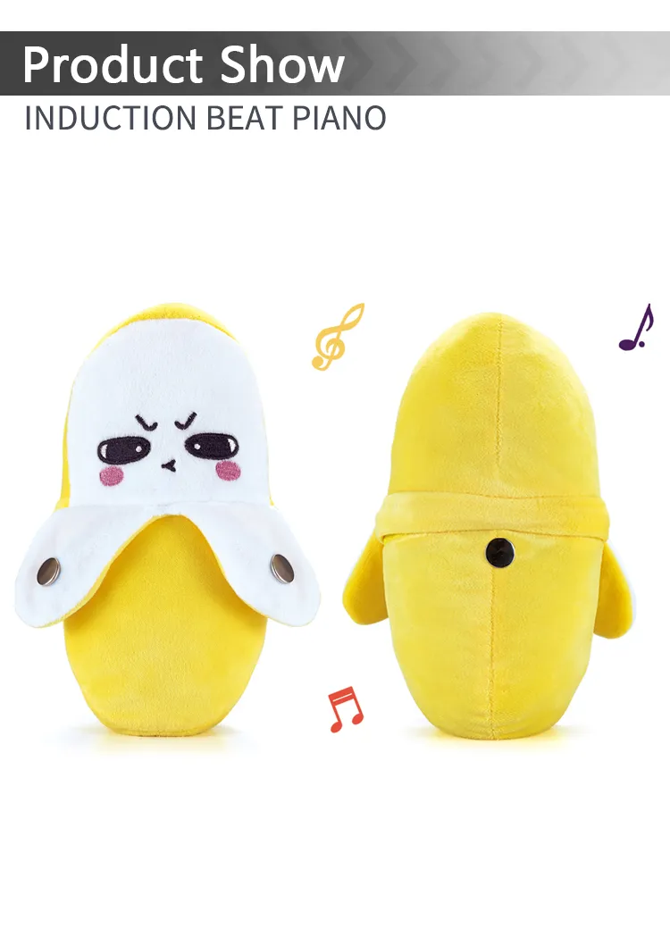 Juguetes musicales interactivos de felpa