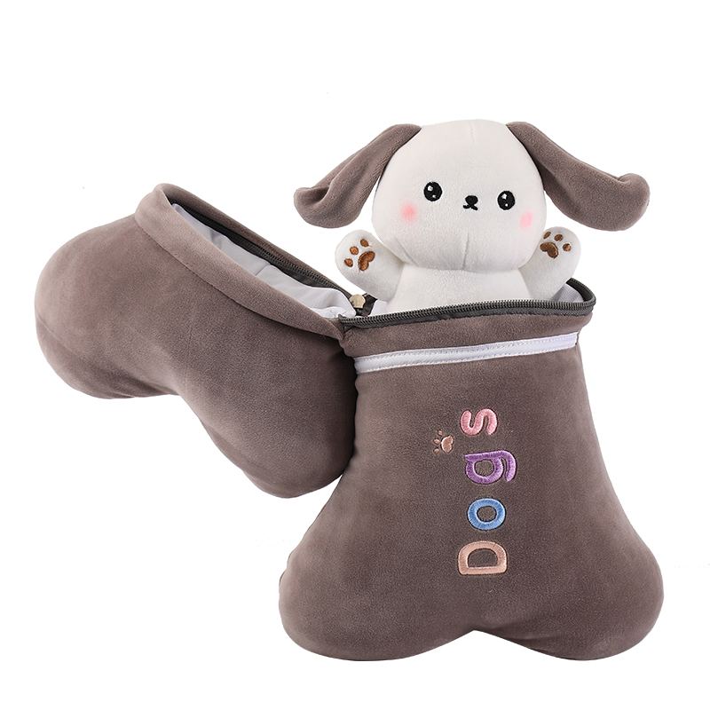 Tamaño de Medios 34cm Animal Bonito 2-1 Muñeca de Transformación de Diseño Juguete de Peluche Suave Único