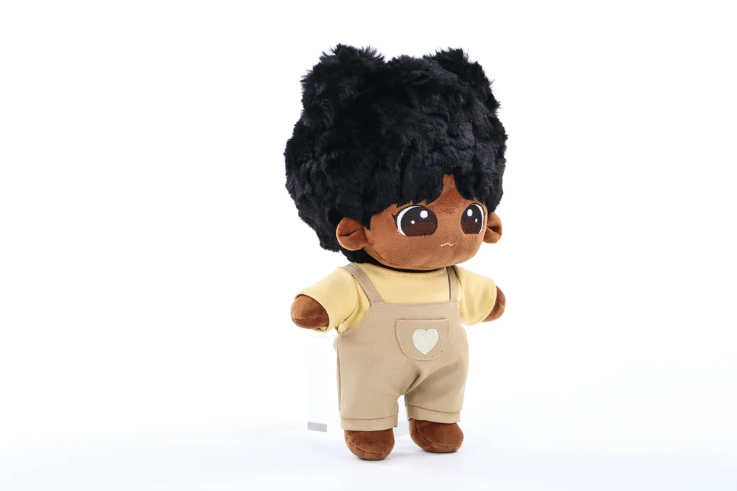 Juguete de Peluche Negro Ecológico y Sostenible 2
