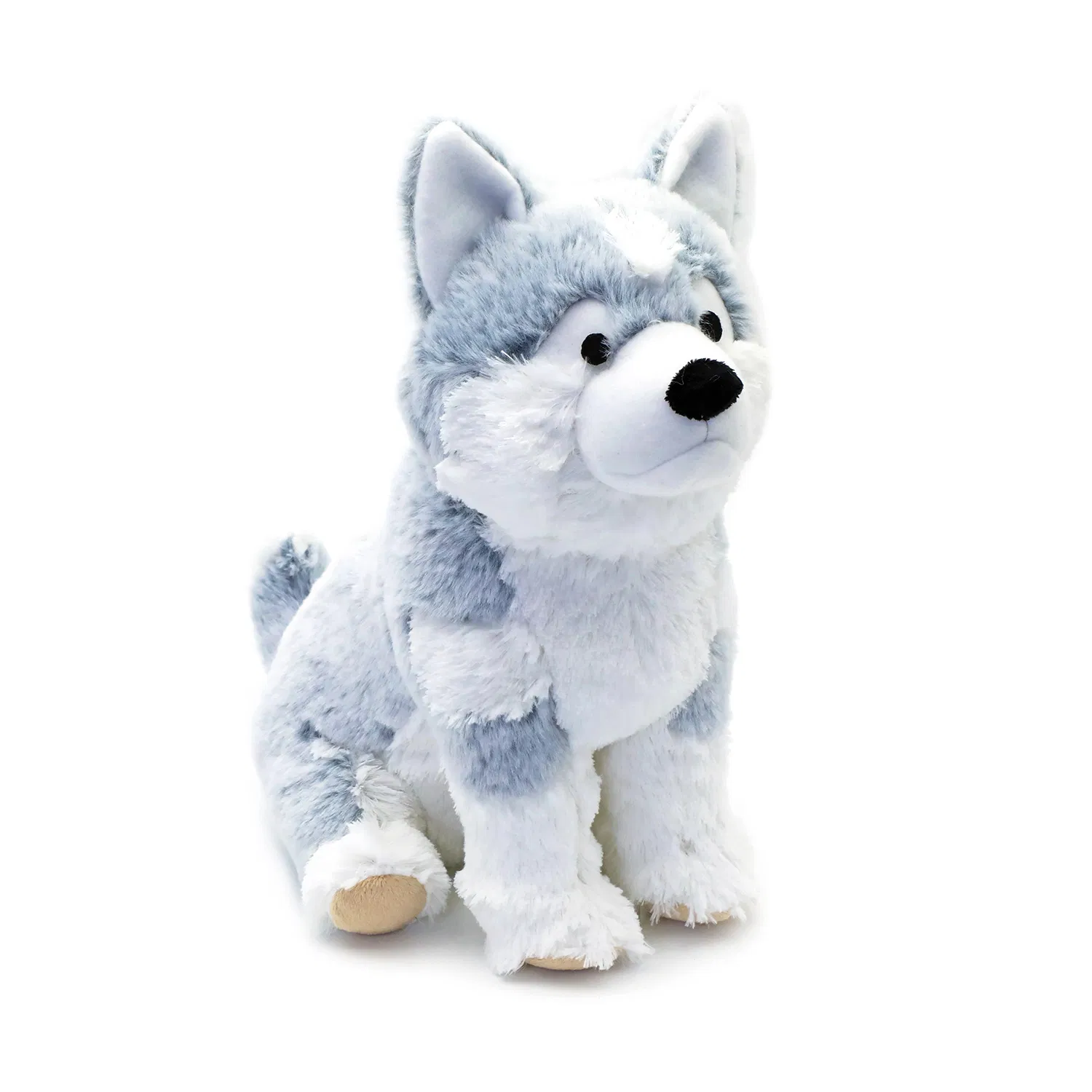 Animal de peluche husky suave peluche OEM personalizado simulación juguetes para niños