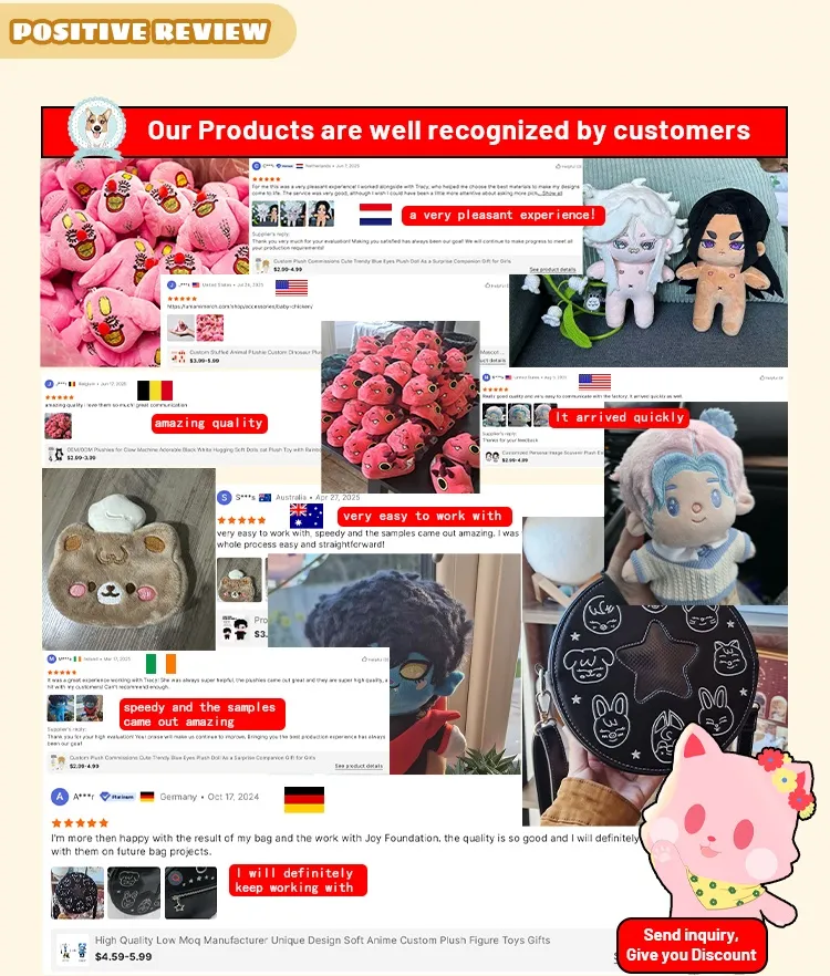 Juguete de peluche personalizado