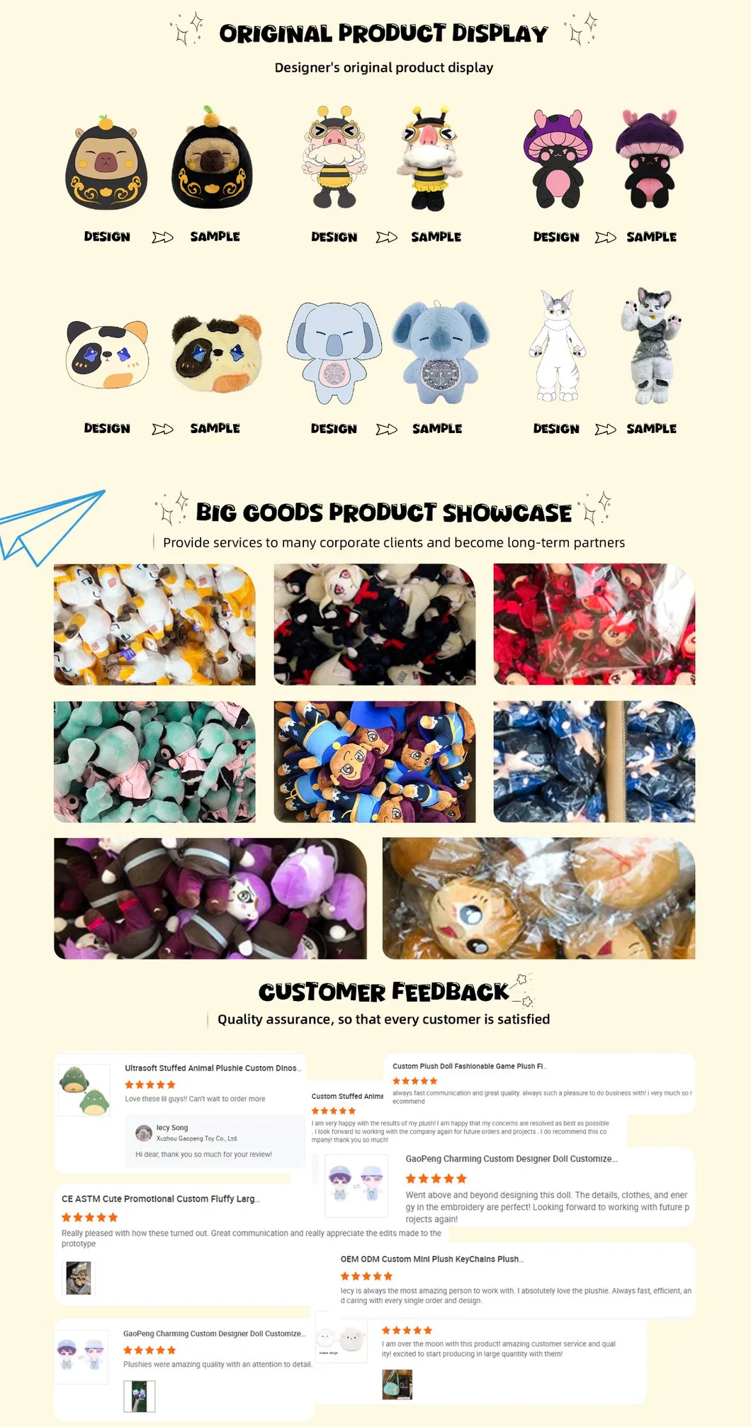 Certificaciones y calidad en fabricación de peluches