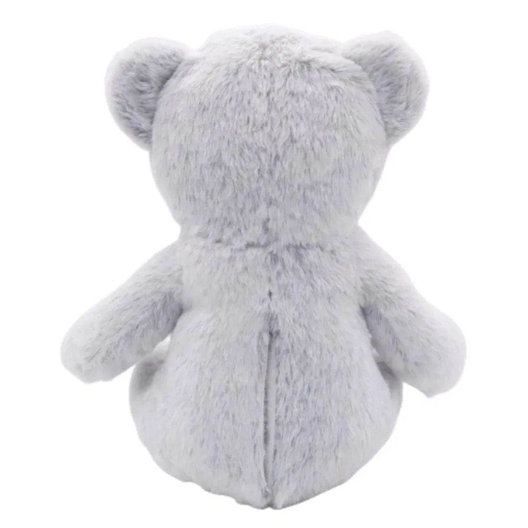 Juguete de peluche al por mayor sin relleno, oso de peluche sentado, juguete suave para bebés