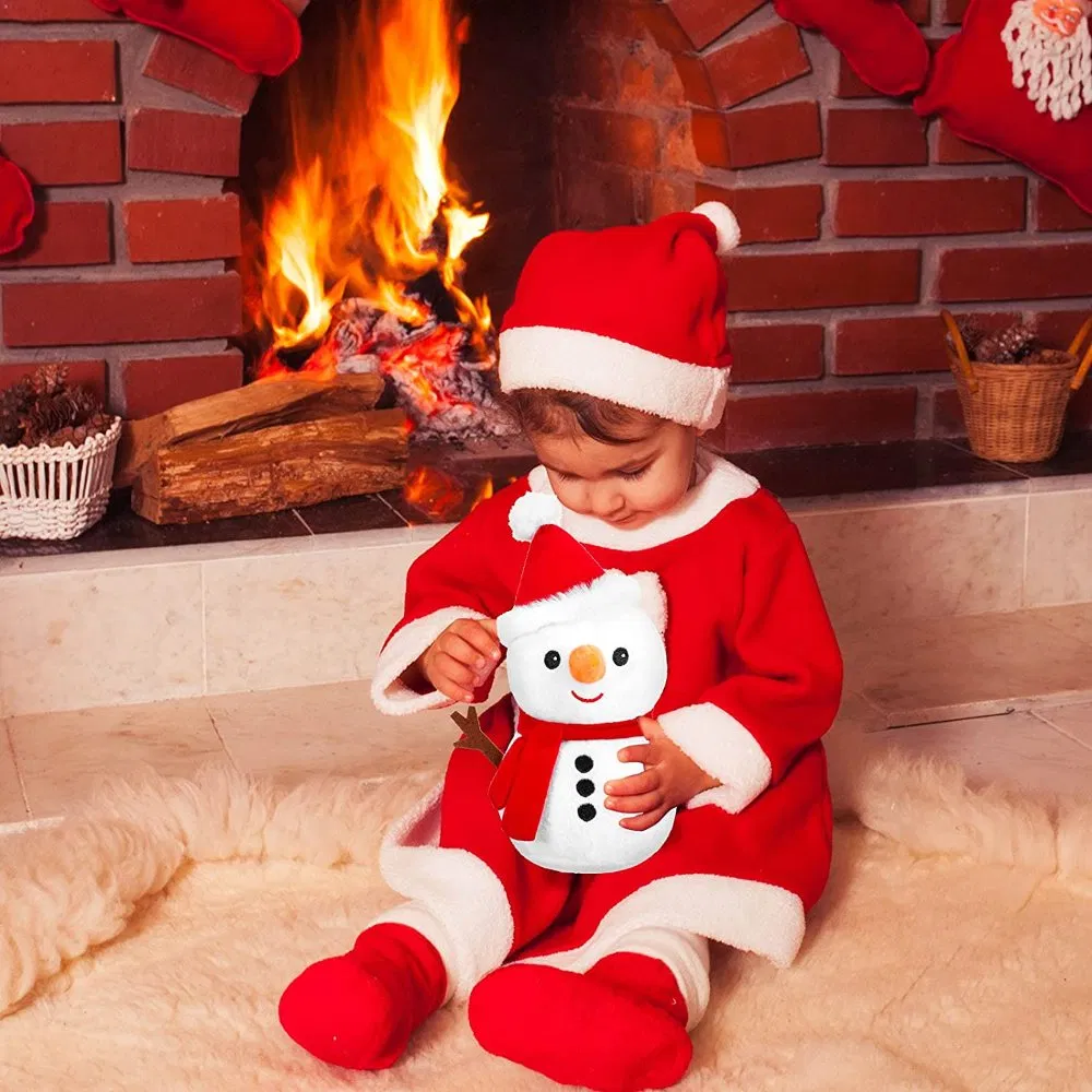 Regalo de Navidad de peluche personalizado en forma de animal, juguetes de peluche suaves