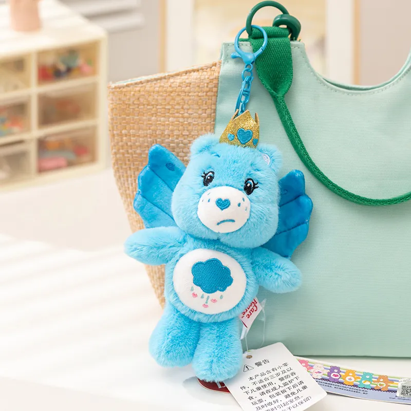 Llave de oso de peluche volador personalizado al por mayor, juguete, regalo para niños