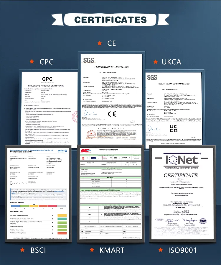 Certificaciones y Calidad de Peluches