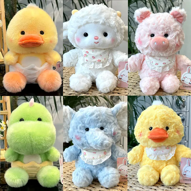 Juguete de felpa de algodón orgánico 8-Inch muñeca de peluche mini suministro al por mayor OEM