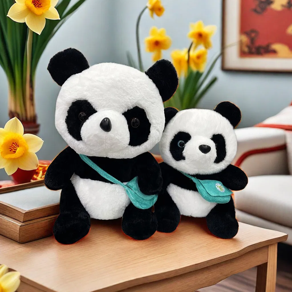 Juguete de peluche personalizado de panda bebé promocional de China