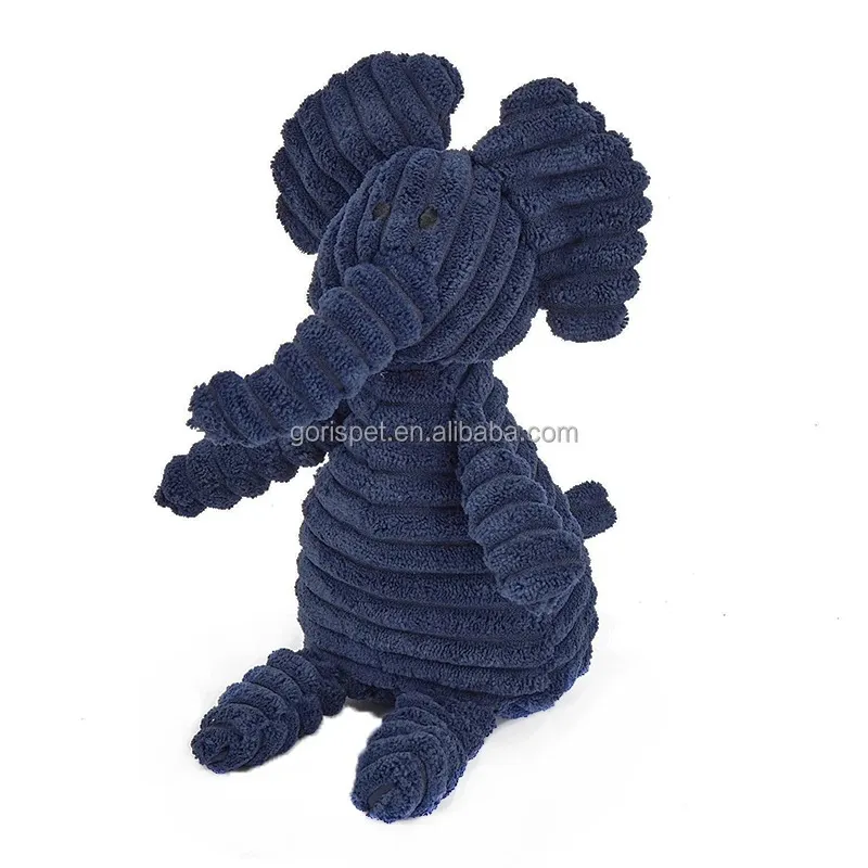 Juguete de masticar de lujo para perros, indestructible, interactivo, de peluche con sonido, juguete divertido en forma de animal para la limpieza dental