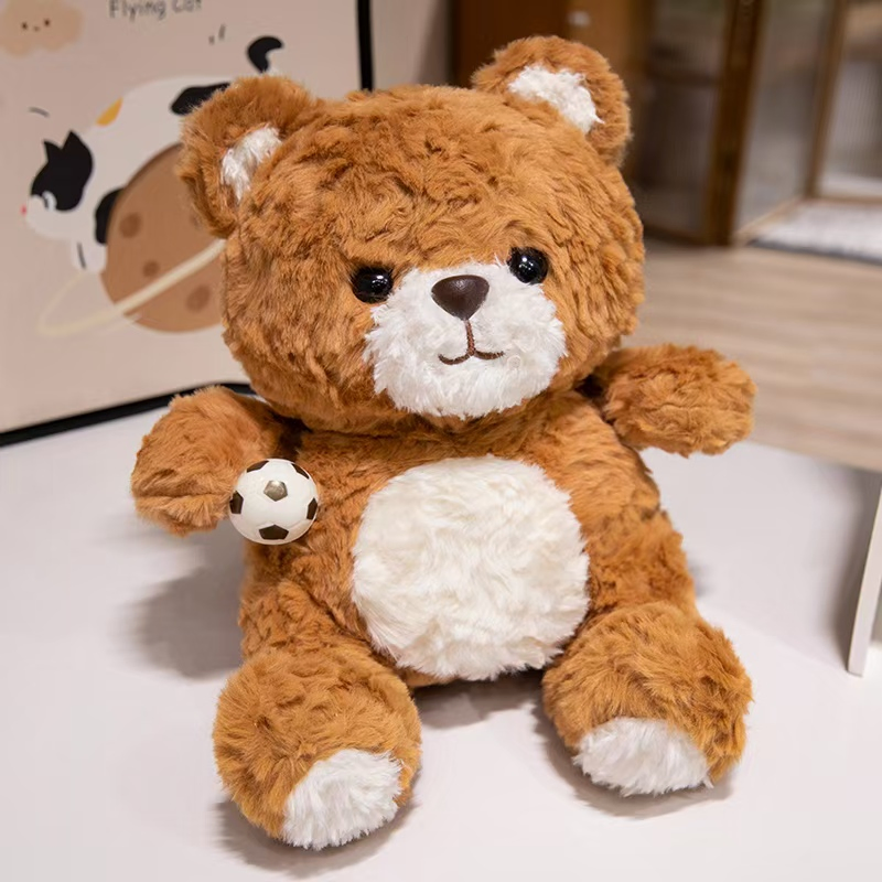 Juguete de oso de peluche suave con una divertida mochila mini para niños