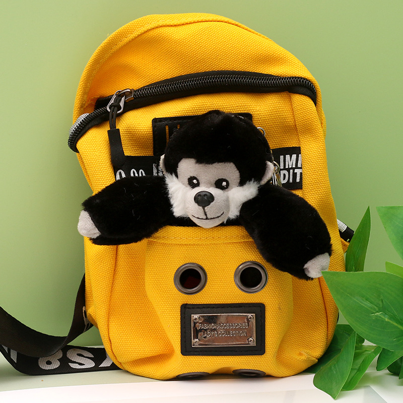 Juguete de gorila bebé personalizado, peluche de animal de peluche, llavero de mono de dibujos animados
