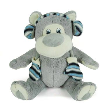 Venta directa de fábrica juguete de peluche personalizado de algodón orgánico ecológico