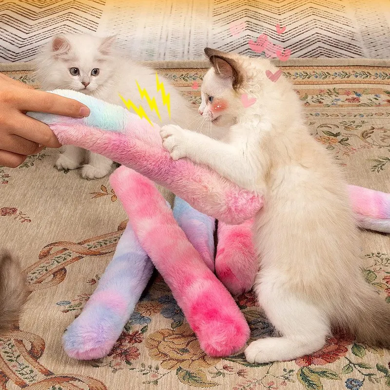Juguete interactivo de peluche para gatos para diversión sin fin