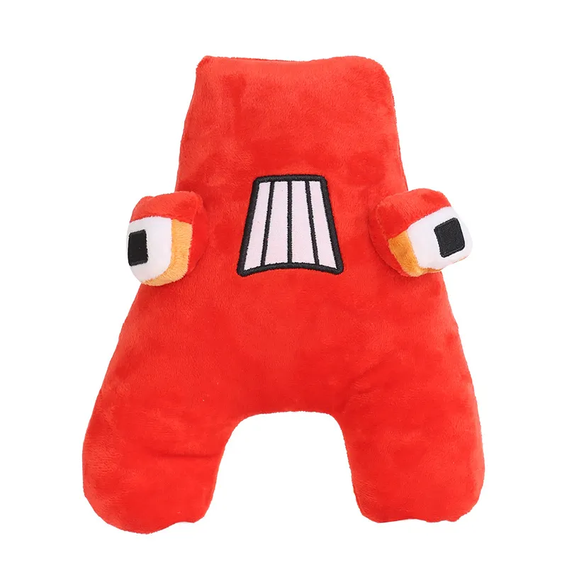 Alfabeto Lore Monstruo de Alfabeto Peluche Cojín Figura de Acción Juguete Educativo para Niños Colgante