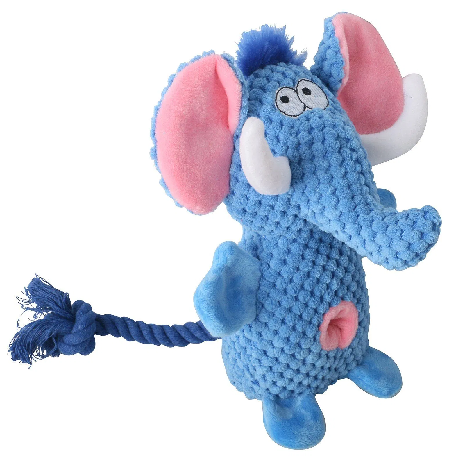 Juguete de perro de peluche Snuffle Elephant suave, interactivo y chirriante con golosinas ocultas, diseño personalizado OEM para entrenamiento y diversión
