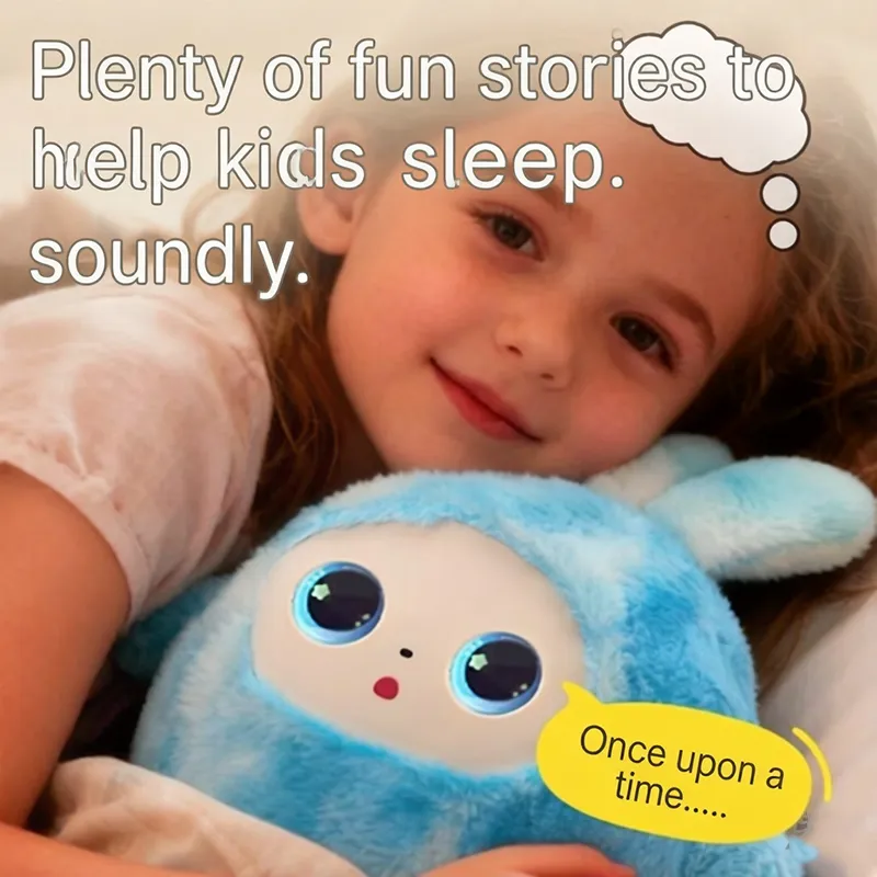 2026 Juguetes de peluche de IA, animales de dibujos animados, diálogo inteligente, chat de voz, juguetes educativos para niños