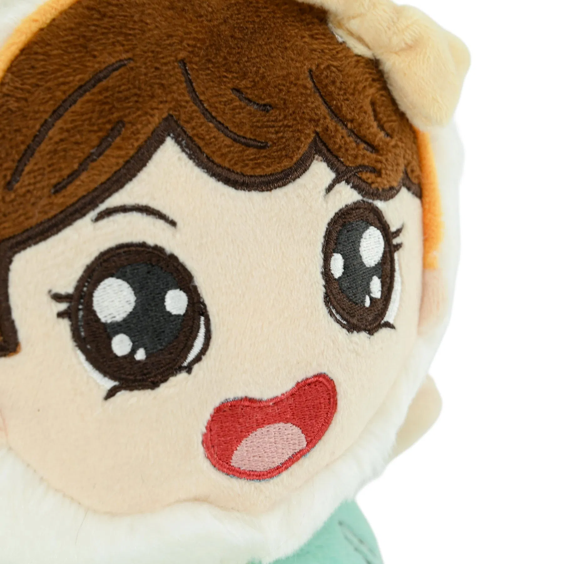 Nuevo regalo cultural coleccionable souvenir juguete de peluche concha personalizado mascota de la empresa juguete de peluche interactivo cuerda de estrés