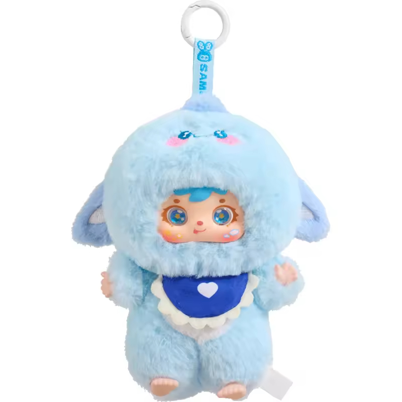 Caja de sorpresas original Samuel, muñeco de peluche coleccionable para niños, juguete en caja de colores
