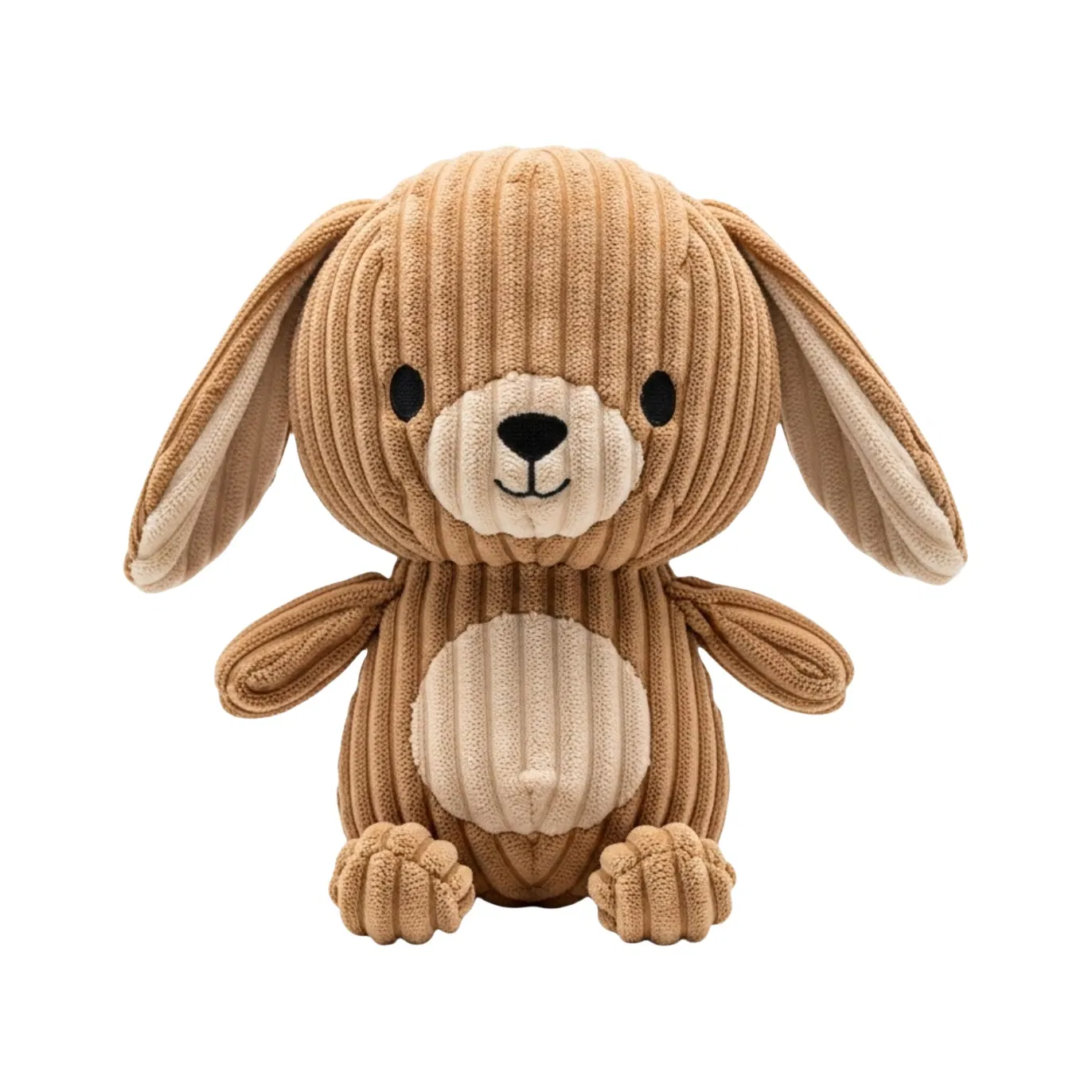 Juguetes para perros de felpa de corduroy duradero - Formas de animales (conejo, cerdo, elefante, cocodrilo) - Juguetes para masticar mascotas personalizados al por mayor