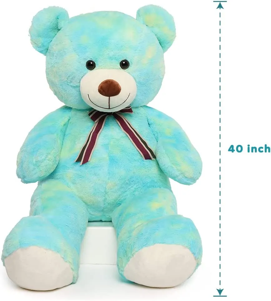 Osito de peluche verde suave para bebé