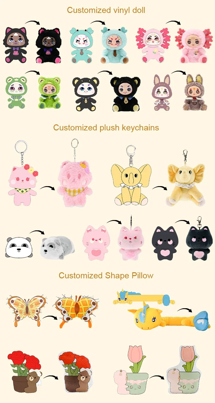 Exhibición de peluches