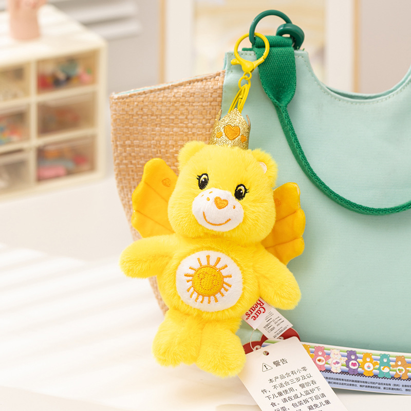 Llave de oso de peluche volador personalizado al por mayor, juguete, regalo para niños
