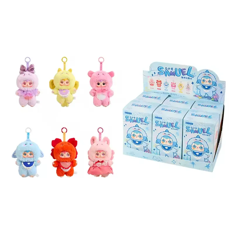 Caja de sorpresas original, muñeco de peluche coleccionable para niños, juguete en caja de colores