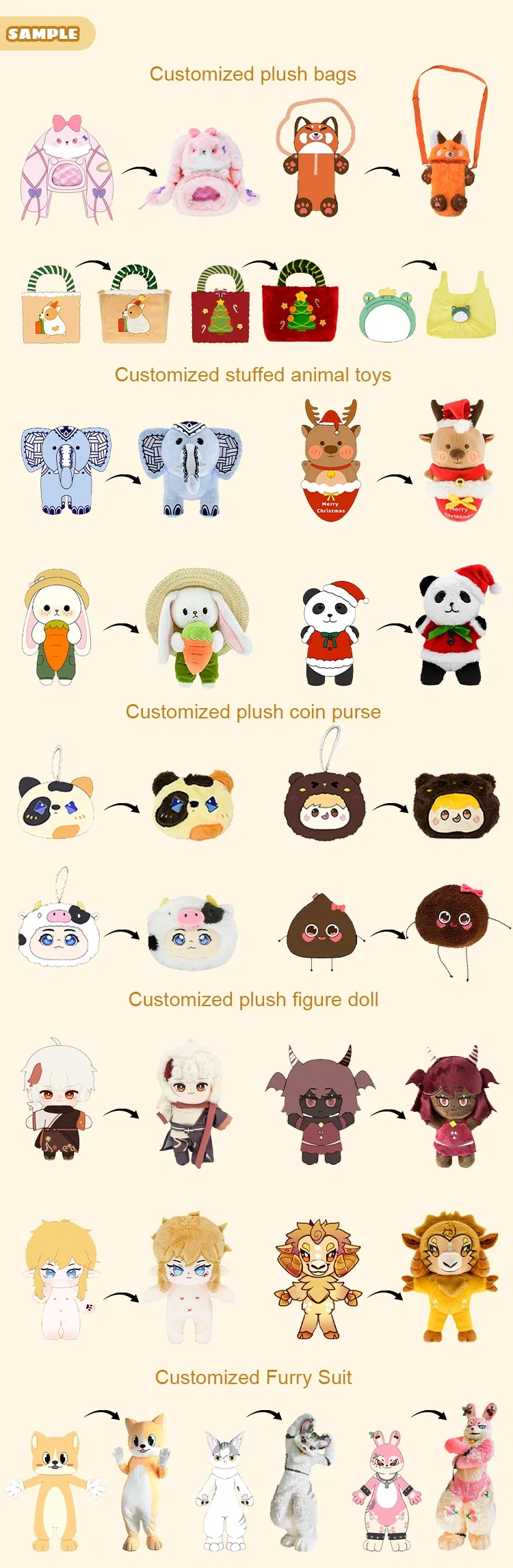 Galería de juguetes de peluche