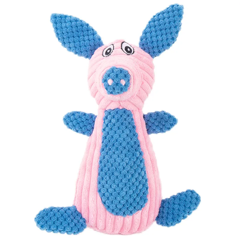 Juguete para masticar de perro en forma de animal de peluche, nuevo estilo y muy vendido