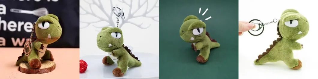 Detalle Llavero Peluche Dinosaurio