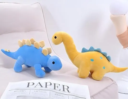 Juguetes de peluche de dinosaurio