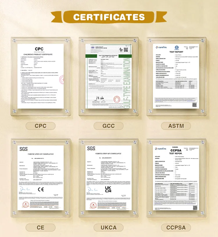 Certificados de calidad