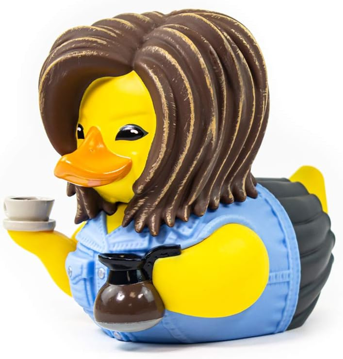 Figura de pato de peluche suave, juguete coleccionable