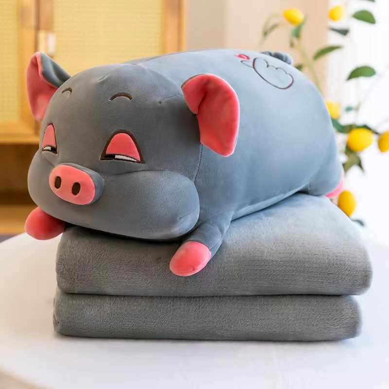 Almohada de diseño de hámster de manta juguetes de felpa caliente regalo personaje de dibujos animados